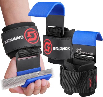 GRIPNOX Premium Lifting Hooks - Blue