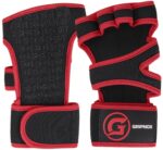 Gripnox Openhand Ventilated Gym Gloves – Red