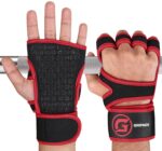 Gripnox Openhand Ventilated Gym Gloves – Red detail