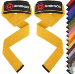GRIPNOX Cotton Lifting Straps - Yellow - available colors view