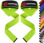GRIPNOX Cotton Lifting Straps - F Green - available colors view