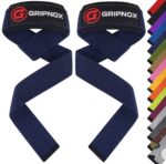 GRIPNOX Cotton Lifting Straps - Navy Blue - available colors view