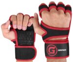 Gripnox Openhand Ventilated Gym Gloves – Red detail