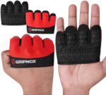 Gripnox Palm Gym Gloves – Red detail
