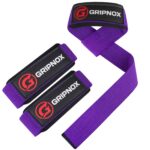 GRIPNOX Cotton Lifting Straps - Purple - main product image