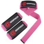 GRIPNOX Cotton Lifting Straps - Pink - main product image