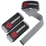 GRIPNOX Cotton Lifting Straps - Grey - main product image