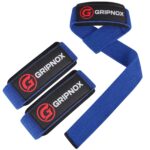 GRIPNOX Cotton Lifting Straps - Blue - main product image
