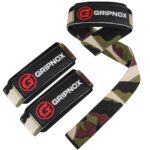GRIPNOX Cotton Lifting Straps - Army Camouflage - main product image