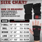 Gripnox Openhand Ventilated Gym Gloves – Black detail
