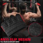 Gripnox Palm Gym Gloves – Red detail