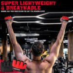 Gripnox Palm Gym Gloves – Red detail