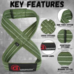 GripNoX Figure-8 strap - Army Green