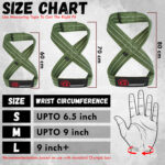 GripNoX Figure-8 strap - Army Green