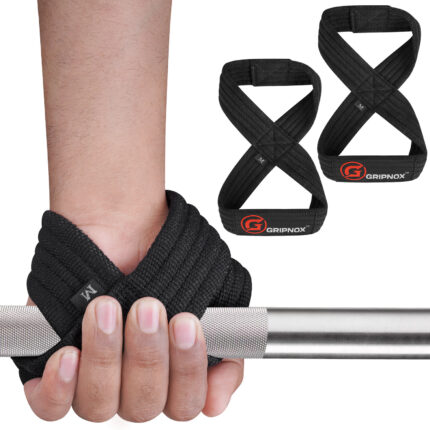 GripNoX Figure-8 strap - Black