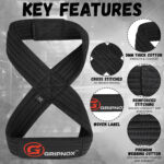 GripNoX Figure-8 strap - Black