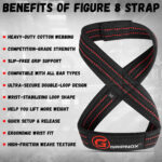 GripNoX Figure-8 strap - Black