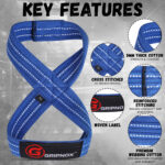 GripNoX Figure-8 strap - Blue