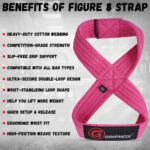GripNoX Figure-8 strap - Pink